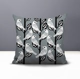 Keaton Bird Reversible Indoor/Outdoor Square Pillow