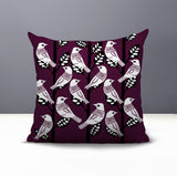 Keaton Bird Reversible Indoor/Outdoor Square Pillow