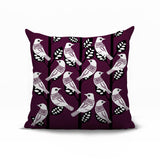 Keaton Bird Reversible Indoor/Outdoor Square Pillow