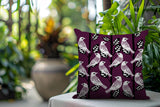 Keaton Bird Reversible Indoor/Outdoor Square Pillow