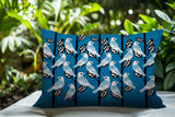 Keaton Bird Reversible Indoor/Outdoor Square Pillow