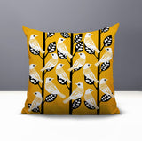 Keaton Bird Reversible Indoor/Outdoor Square Pillow