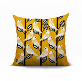 Keaton Bird Reversible Indoor/Outdoor Square Pillow