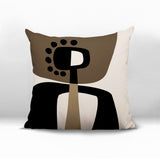 Keita Abstract Reversible Indoor/Outdoor Square Pillow