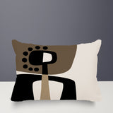 Keita Minimalist Lumbar Indoor/Outdoor Throw Pillow