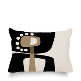Keita Minimalist Lumbar Indoor/Outdoor Throw Pillow