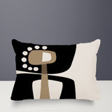 Keita Minimalist Lumbar Indoor/Outdoor Throw Pillow