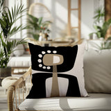 Keita Abstract Reversible Indoor/Outdoor Square Pillow
