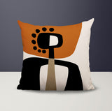 Keita Abstract Reversible Indoor/Outdoor Square Pillow