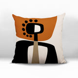 Keita Abstract Reversible Indoor/Outdoor Square Pillow