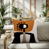 Keita Abstract Reversible Indoor/Outdoor Square Pillow