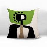 Keita Abstract Reversible Indoor/Outdoor Square Pillow