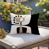 Keita Minimalist Lumbar Indoor/Outdoor Throw Pillow