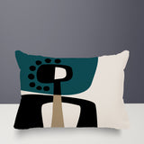 Keita Minimalist Lumbar Indoor/Outdoor Throw Pillow