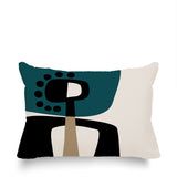 Keita Minimalist Lumbar Indoor/Outdoor Throw Pillow