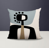 Keita Abstract Reversible Indoor/Outdoor Square Pillow