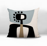 Keita Abstract Reversible Indoor/Outdoor Square Pillow