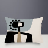 Keita Minimalist Lumbar Indoor/Outdoor Throw Pillow