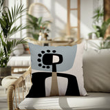 Keita Abstract Reversible Indoor/Outdoor Square Pillow