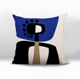 Keita Abstract Reversible Indoor/Outdoor Square Pillow