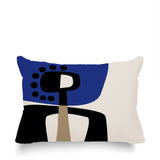 Keita Minimalist Lumbar Indoor/Outdoor Throw Pillow
