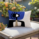 Keita Minimalist Lumbar Indoor/Outdoor Throw Pillow