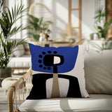 Keita Abstract Reversible Indoor/Outdoor Square Pillow