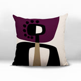 Keita Abstract Reversible Indoor/Outdoor Square Pillow