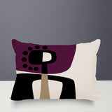 Keita Minimalist Lumbar Indoor/Outdoor Throw Pillow