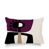 Keita Minimalist Lumbar Indoor/Outdoor Throw Pillow