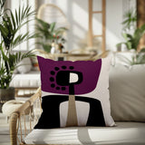 Keita Abstract Reversible Indoor/Outdoor Square Pillow
