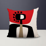 Keita Abstract Reversible Indoor/Outdoor Square Pillow
