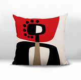 Keita Abstract Reversible Indoor/Outdoor Square Pillow