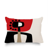 Keita Minimalist Lumbar Indoor/Outdoor Throw Pillow