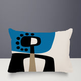 Keita Minimalist Lumbar Indoor/Outdoor Throw Pillow