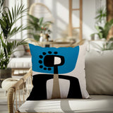 Keita Abstract Reversible Indoor/Outdoor Square Pillow