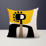 Keita Abstract Reversible Indoor/Outdoor Square Pillow