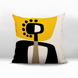 Keita Abstract Reversible Indoor/Outdoor Square Pillow