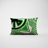 Kele Abstract Reversible Indoor/Outdoor Rectangular Pillow