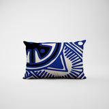 Kele Abstract Reversible Indoor/Outdoor Rectangular Pillow