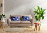 Kele Abstract Reversible Indoor/Outdoor Rectangular Pillow