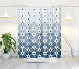 Kema Shower Curtain in Blue