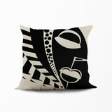 Kemi Abstract Reversible Indoor/Outdoor Square Pillow Cover