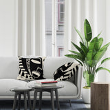 Kemi Abstract Reversible Indoor/Outdoor Square Pillow Cover