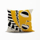 Kemi Abstract Reversible Indoor/Outdoor Square Pillow Cover