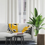 Kemi Abstract Reversible Indoor/Outdoor Square Pillow Cover