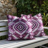Kenai 2 Sets Indoor/Outdoor Reversible Square Pillow