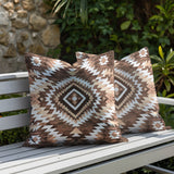 Kenai 2 Sets Indoor/Outdoor Reversible Square Pillow
