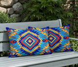 Kenai 2 Sets Indoor/Outdoor Reversible Rectangular Pillow