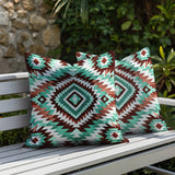 Kenai 2 Sets Indoor/Outdoor Reversible Square Pillow
